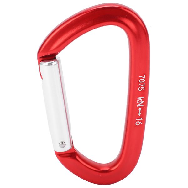 Red/Silver No.9 Quick Release Carabiner