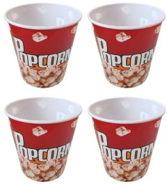 Umlozi Popcorn Jumbo Re-Usable Tubs - 4 Pack