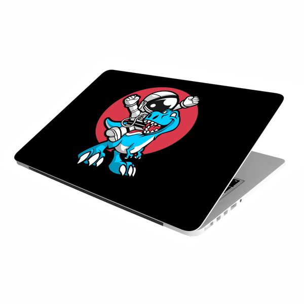 Laptop Skin/Sticker - Astronaut Dino