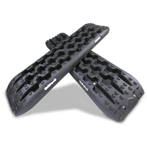 FocusOutdoor 2pcs Heavy Duty Off-Road Recovery Traction Tracks Sand Mud