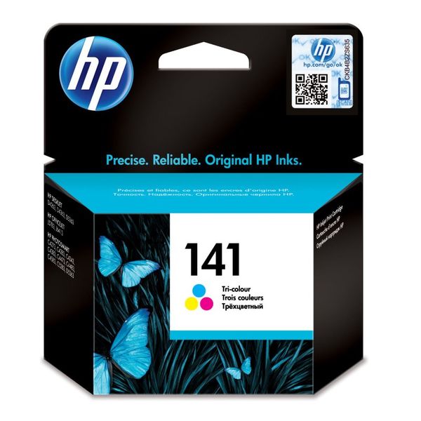 HP 141 Original Tri-Color Ink Cartridge