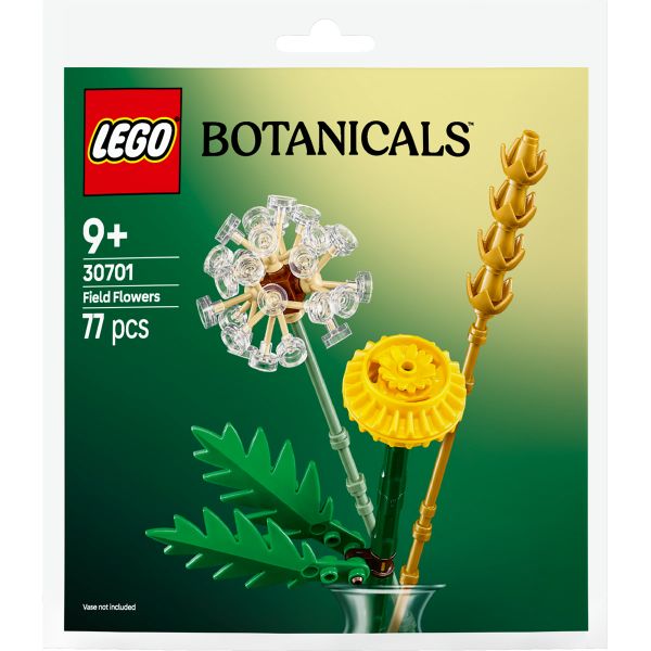 LEGO® Botanicals Field Flowers Building Kit Recruitment bags 30701