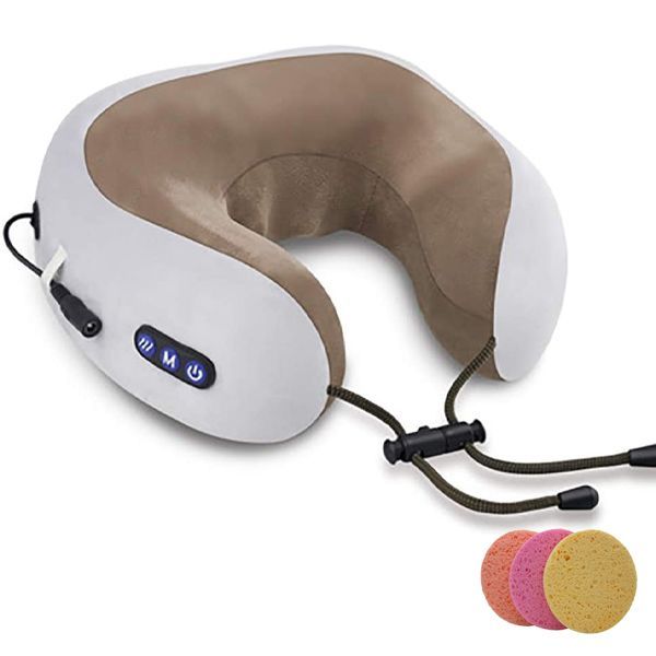 Optic Portable U-Shaped Travel Massage Pillow
