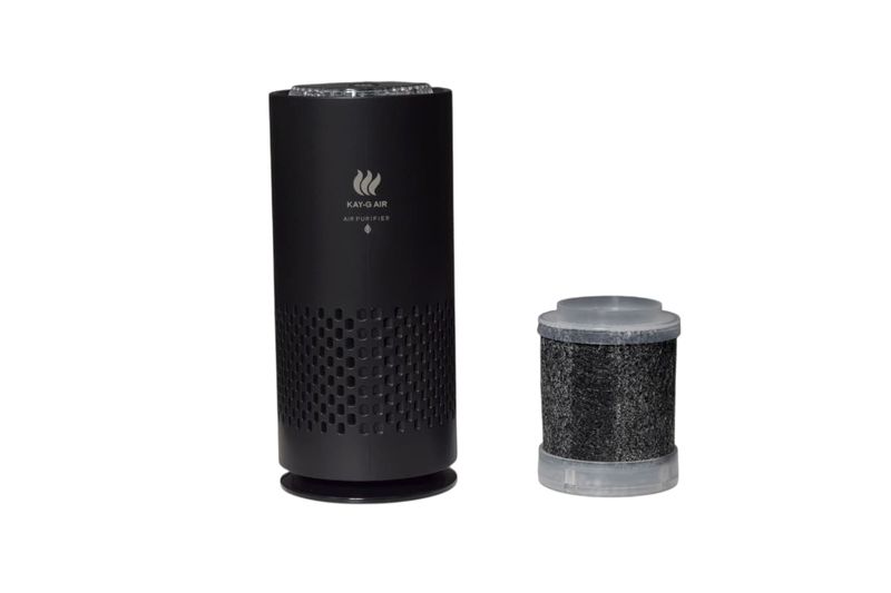 KAY-G AIR Portable Mini Air Purifier + Free HEPA Filter Odour Eliminator