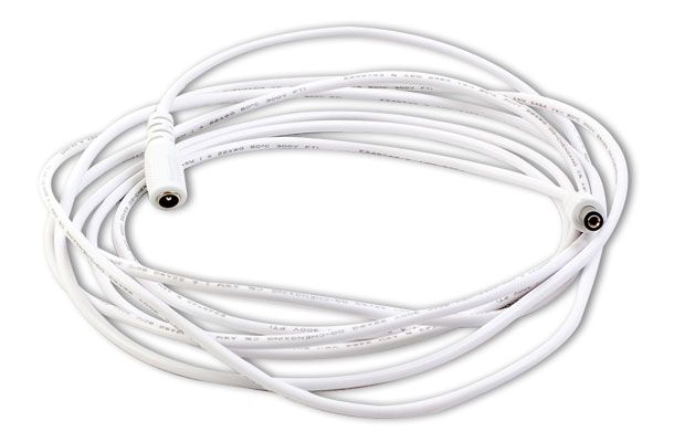 Lumeno - 0.5 Meter Male And Female Extension Cable - White