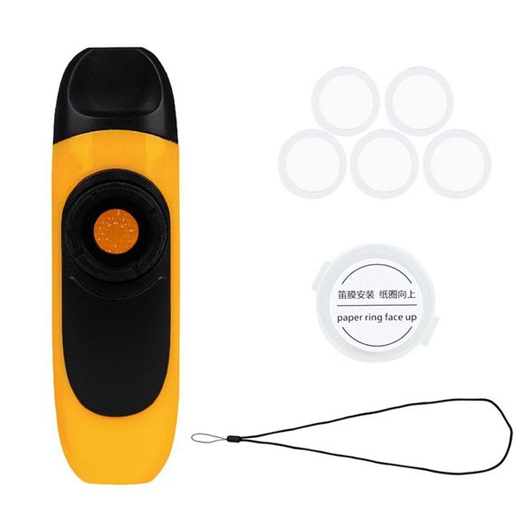 Kazoo Professionally Playsmusical Instrument Easy To Learn Orange Red