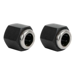 2Pcs R025 12Mm One Way Bearing Hex Nut For Hsp 1/8 1/10 Rc Model Car