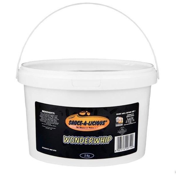 2 kg - Sauce-a-licious - Wonderwhip Sauce - Condiments &amp; Sauce