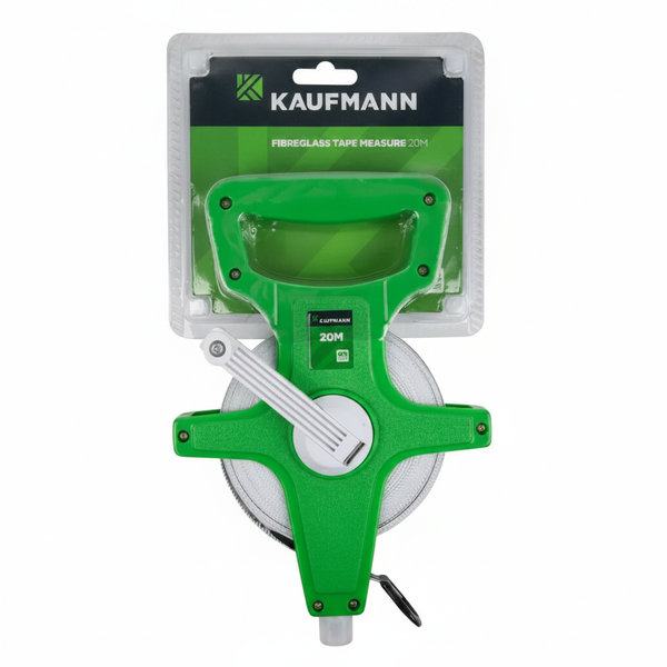 Kaufmann Fiberglass Tape Measure 20m - Durable &amp; Lightweight