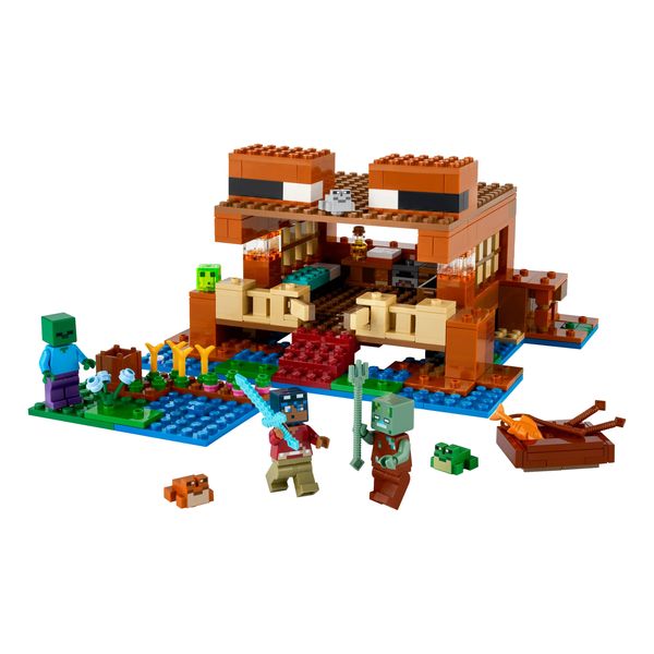 LEGO 21256 Minecraft The Frog House Kids Building Toy Set (Parallel Import)