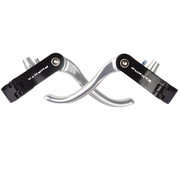 Fmfxtr Aluminum Alloy Bicycle Brake Handle For Road Bike Black-Silver
