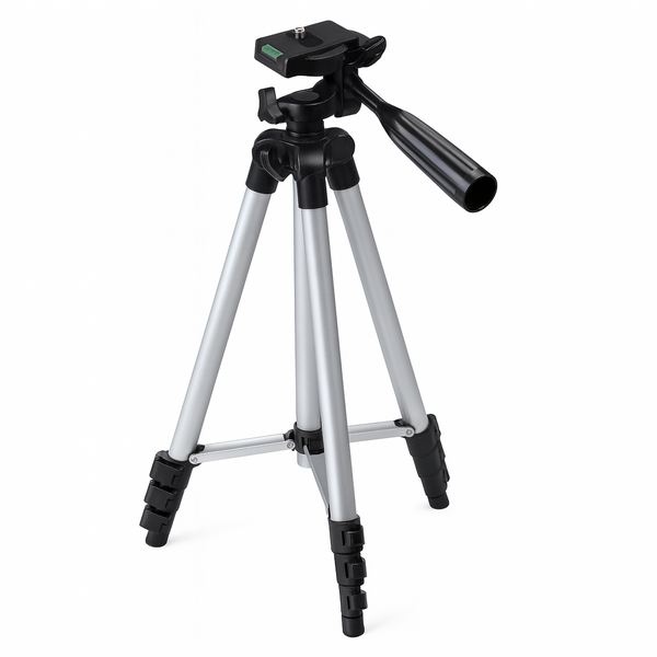 Mini Tripod 1M - Phone Holder &amp; Travel Case Included