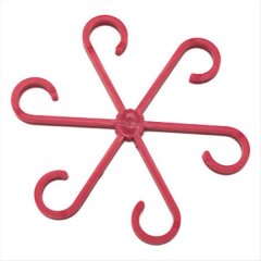 Reusable Plant Stem Folding Frame Gardening Tools Red Compatible with None