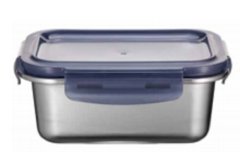 1200ml Premium grade Stainless Steel Rectangular Food Container