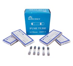 100 Piece - 1AMP Glass Fuse Tubes ( 6 x 30mm )