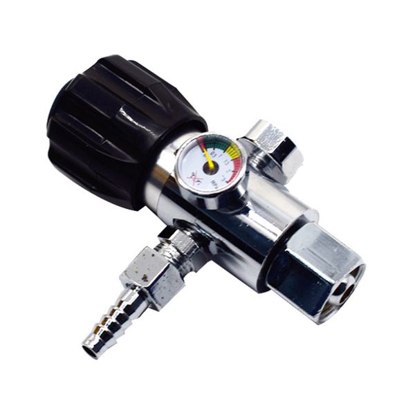 Portable Alloy Tool Oxygen Pressure Reducer Mini Compatible with None
