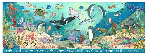 Melissa &amp; Doug Search and Find Beneath the Waves - 48 Piece