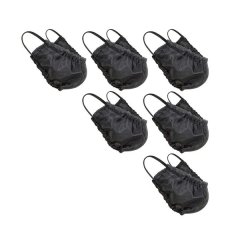 6Pieces Beard Bandana Beard Covers Facial Beard Apron Caps Beard Guard Bib