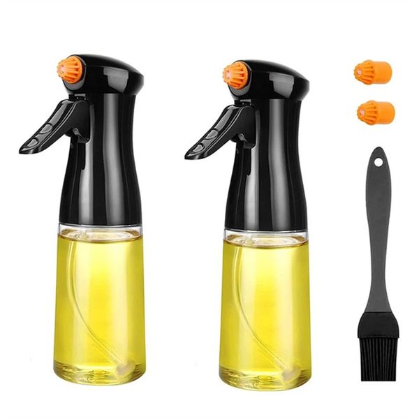 Olive Oil Sprayer For Cooking,Rotatable Nozzle Olive Oil Spray Bottle 230Ml