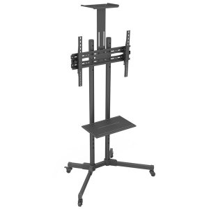 Mobile TV Cart Free Standing TV Stand 42-90 Inch