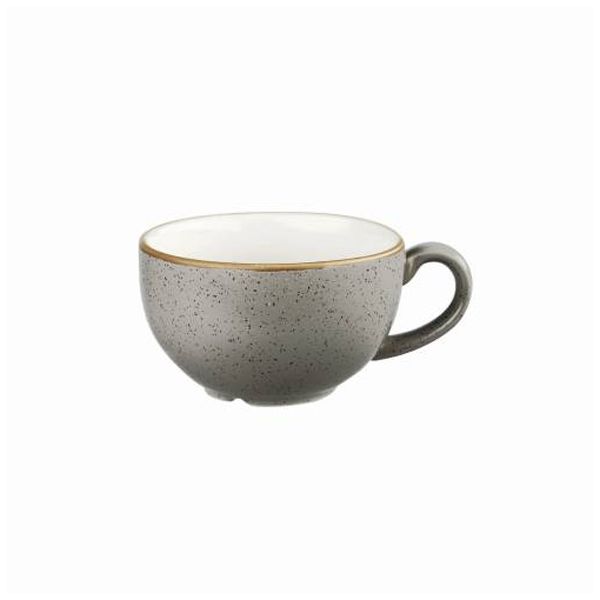 Churchill Stonecast Peppercorn Grey Cappuccino Saucer 12 Pcs
