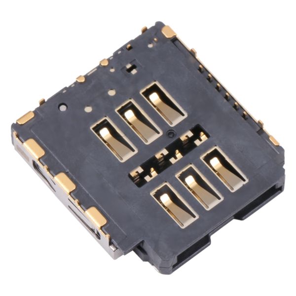 Techme Replacement SIM Card Reader Socket Compatible with iPhone 14 Pro Max