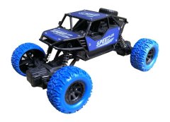 1/18 R/C 4WD Metal Body Mini Crawler with Battery and USB Charger - Blue