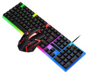 Gaming Keyboard with Mouse Combo - Wired