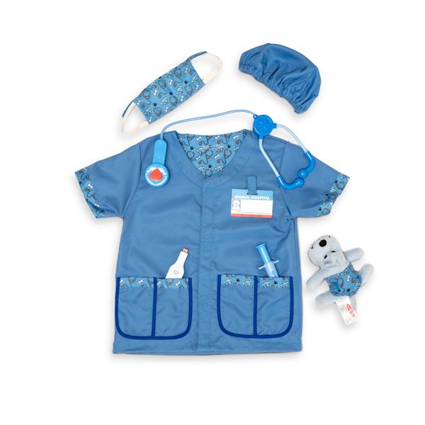 Melissa &amp; Doug Veterinarian Role Play Costume Set
