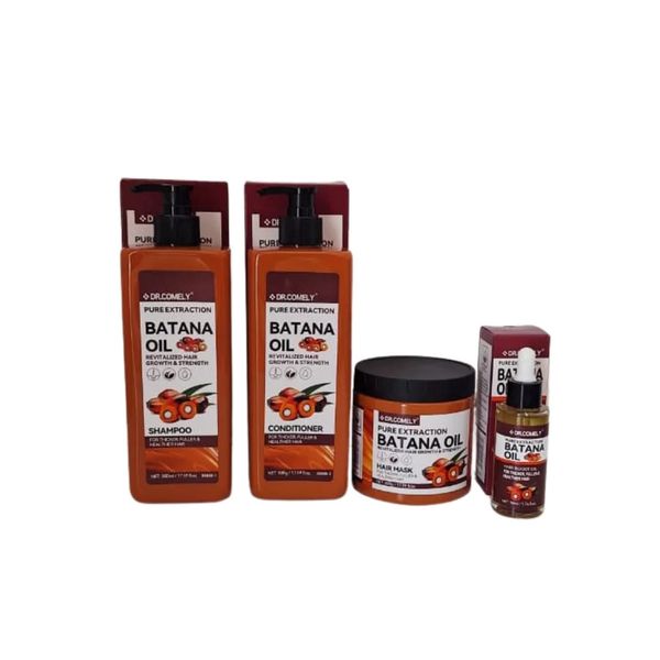 Batana Hair Care Set- Shampoo, Conditioner, Mask, Oil