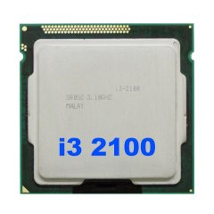 For Core I3 2100 CPU LGA1155 Processor 3MB for B75 Mining Motherboard