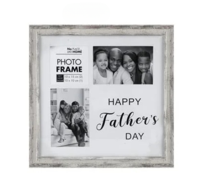 Multi-Opening MDF Picture Frame Collage for Dad - Assorted
