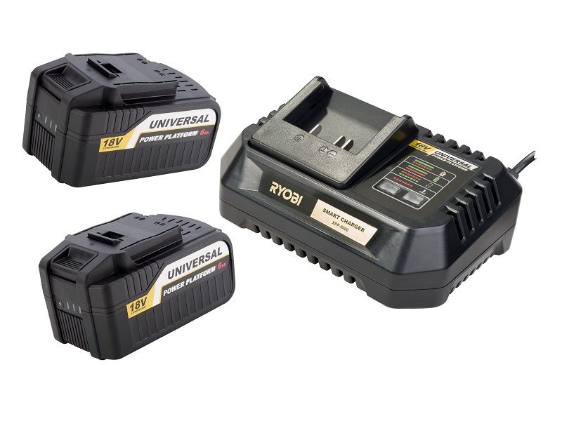 Ryobi Xb-6000k 18v Batteries and Charger Kit