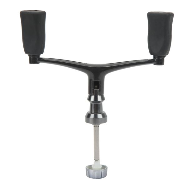 Fishing Reel Double Rocker Arm Handle Grip Alloy Shaft