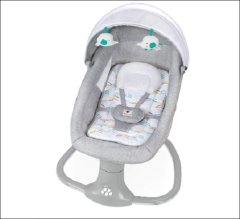 3 in 1 Multi Function Bassinet Electric Swing-Pink