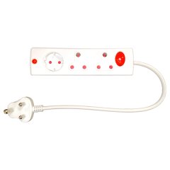 Electric M/Plug 3Way 2X16A+1Xsch - 3 Pack