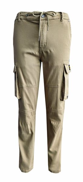 Soviet Eryk Mens Knitted Jogger - Taupe