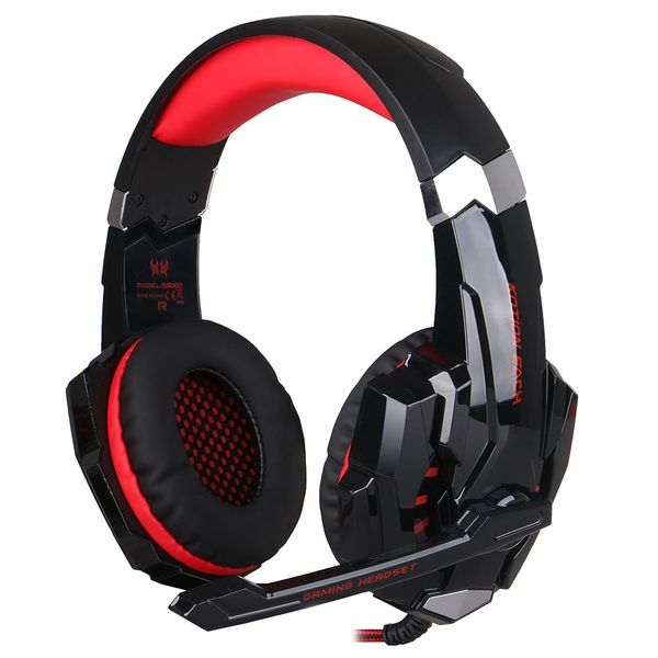 Gaming Headset Compatible With Laptop ,Pc,Mobile And Tablet KOTION G9000RED