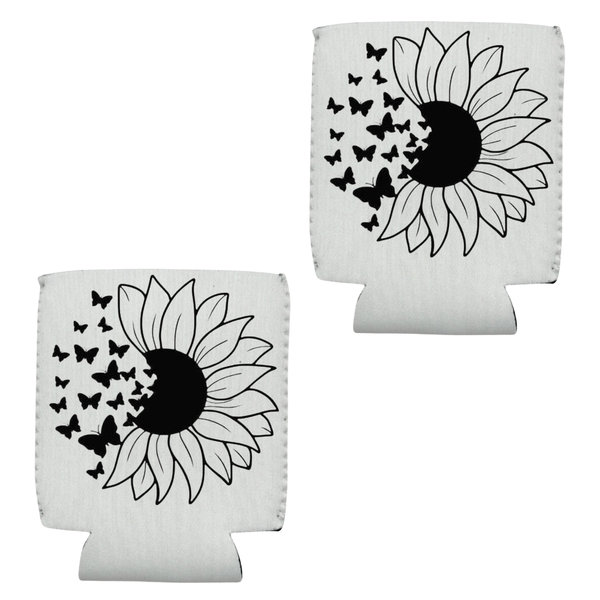 Butterfly Printed Can Holder