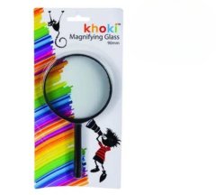 90mm Precision Hand Magnifier - Portable Detail Lens in Blister Pack
