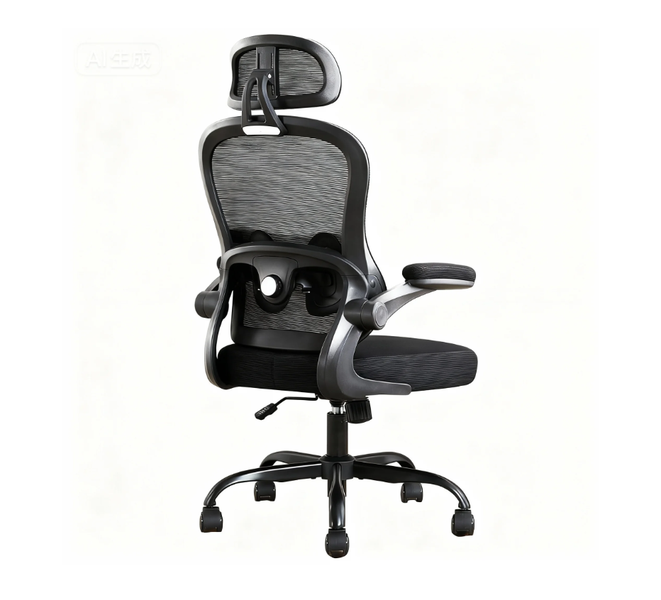 Furnny High Back Desk Chair, Adjustable Ergonomic Computer Chair