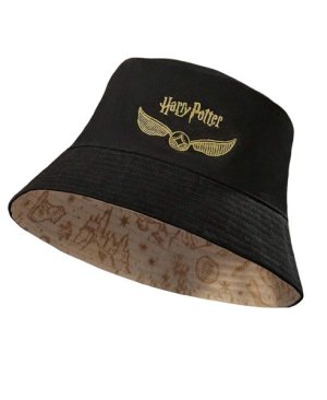 Harry Potter Reversible Luxury Bucket Hat - Double-Sided Wizarding Design