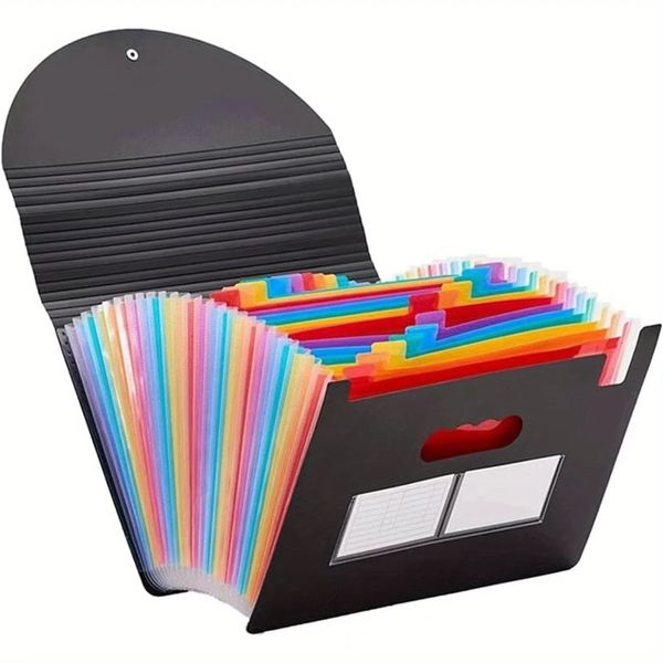 25 Color Rainbow Classification Folder