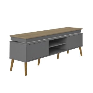 Lumina TV Stand Oak Graphite
