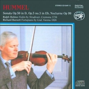 Works for Violin and Piano (Holmes, Burnett) (CD / Album)