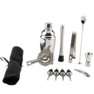 Cre8tive 12 in 1 stainless Steel Cocktail Shaker Toolset