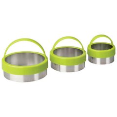 Ibili - Round Cookie Cutters 3 Piece