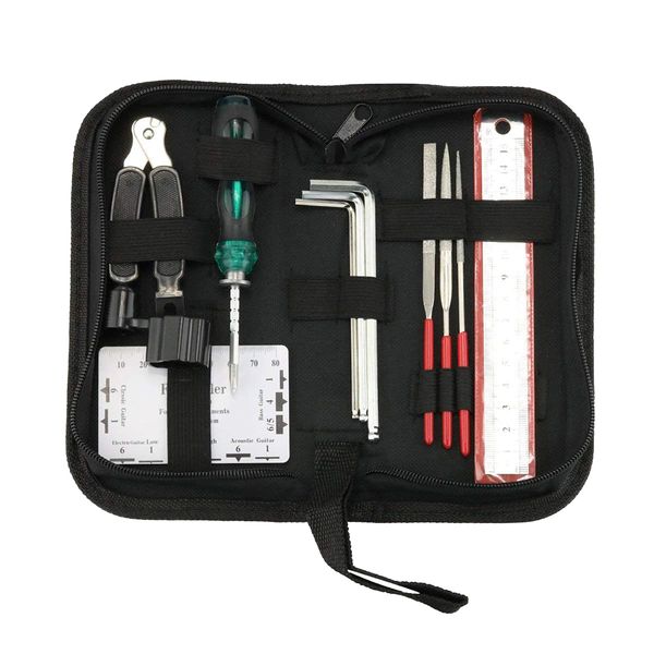 10 in 1 Guitar Toolkit with String Organizer