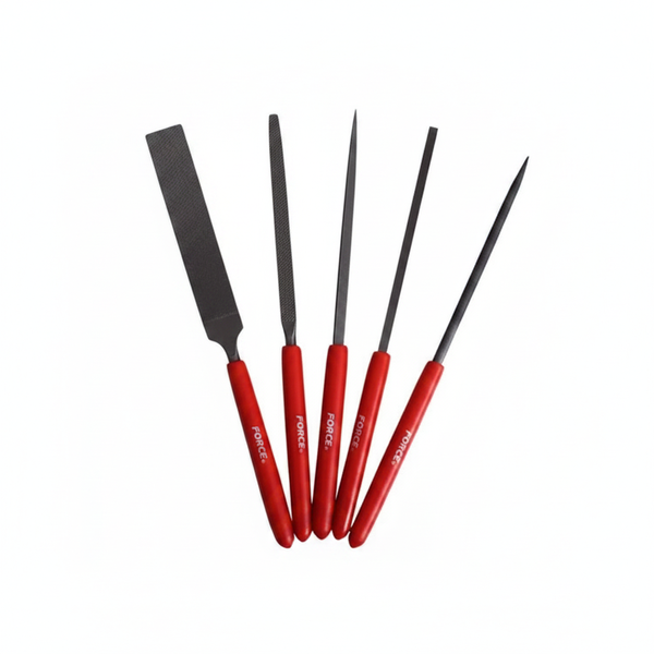 Force 5 Piece Needle File Set for Precision Metal and Plastic Work