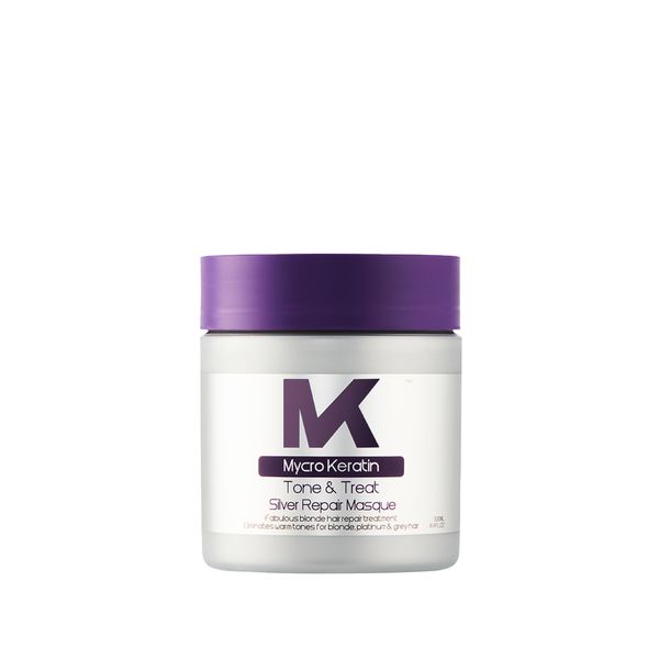 Mycro Keratin Tone &amp; Treat Silver Repair Masque - 500ml
